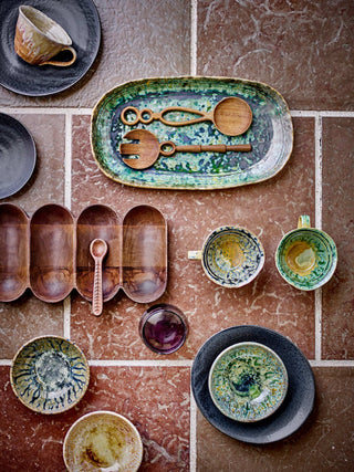 Scale earthenware nature Milani 14cm