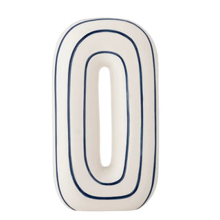 Jarrón cerámica azul Mae 32cm