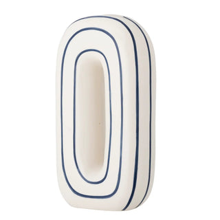 Vase Keramik blau Mae 32cm