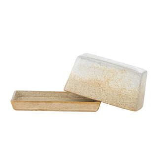 Boterdoos aardewerk nature Paula