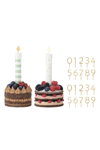 Decoratie polyresin rood Hooray