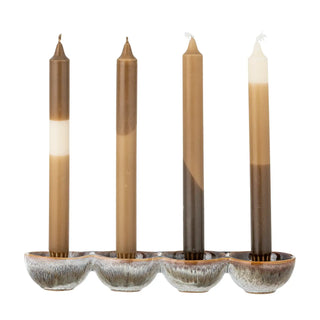 Kerzenhalter Keramik braun Kalia 30cm