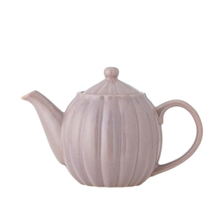 Theepot aardewerk roze Latina