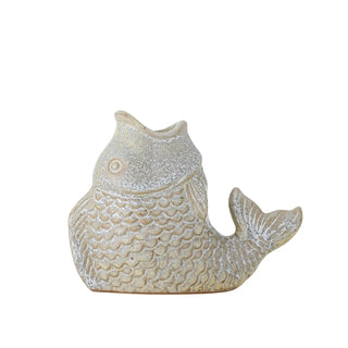 Kerzenhalter Keramik grau Hiro