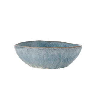 Schaal aardewerk blauw Nara 13cm
