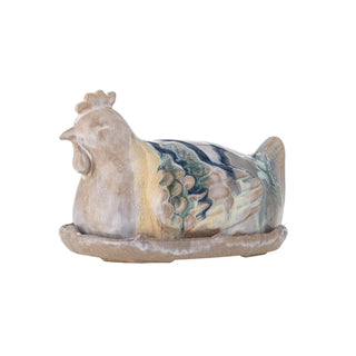 Botervloot aardewerk roze Heni