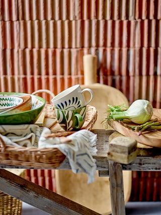 Mok aardewerk groen Heikki