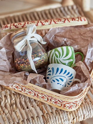 Mok aardewerk groen Heikki