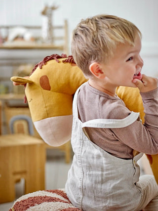 Ibber knuffel katoen oranje 184cm