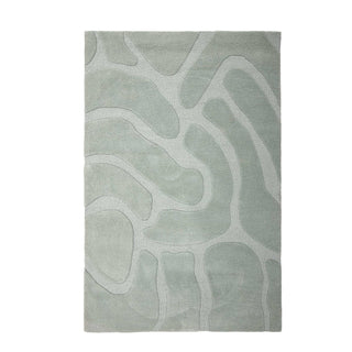 Tapis en laine vert Darlington 130x200cm