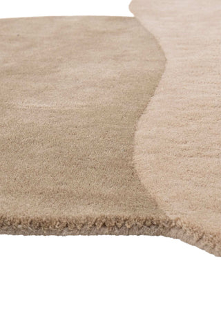 Tappeto in lana marrone Denton 110x140cm