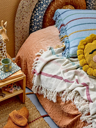 Frey cuscino cotone riciclato blu 45x45cm