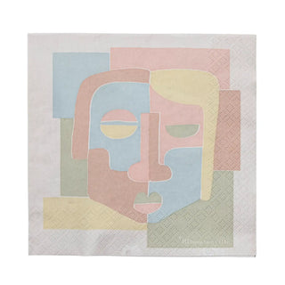 Servet papier rose Peto