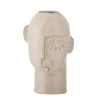 Jarrón de cerámica nature Lizzie 25cm