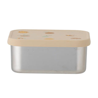 Agnes lunchbox acier inoxydable naturel