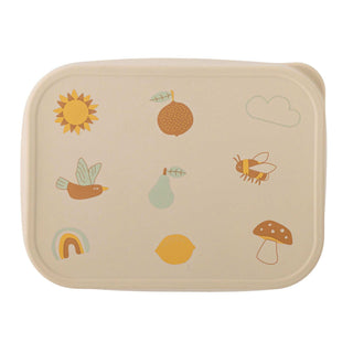 Agnes lunchbox acier inoxydable naturel