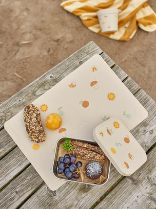 Agnes lunchbox acier inoxydable naturel