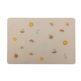 Agnes placemat siliconen naturel