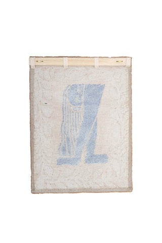 Decoración de pared lana marrón Atle 70x93cm