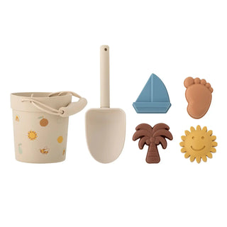 Agnes Strandspielset Silikon beige