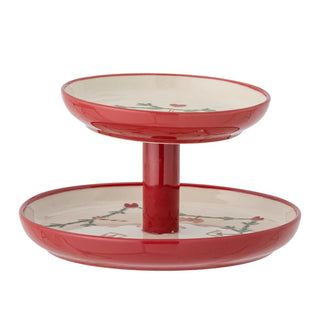 Etagere earthenware nature Yule 22cm