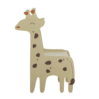 Ibber chaise haute enfant bois gris