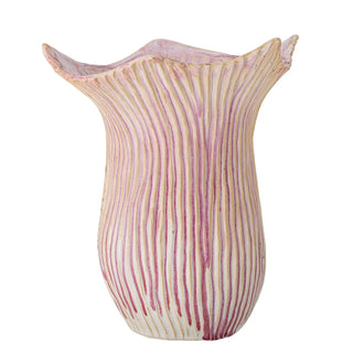 Vase Keramik rosa Floral 29cm