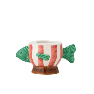 Bougeoir en céramique rose Codia