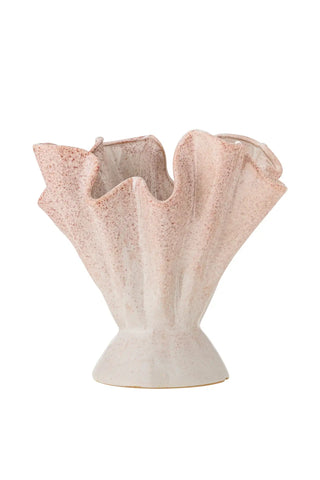 Vaso in ceramica rosa Plier 29cm