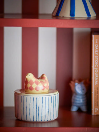 Vaso in ceramica rosa Biona