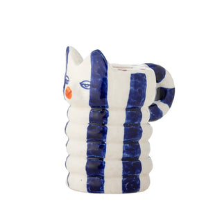 Kerzenhalter Keramik blau Caty - Set von 2