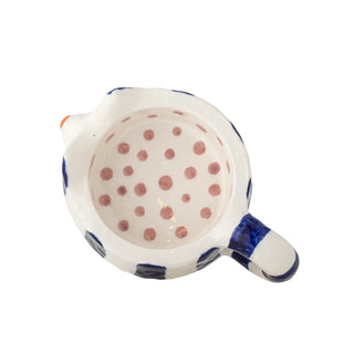 Kerzenhalter Keramik blau Caty - Set von 2