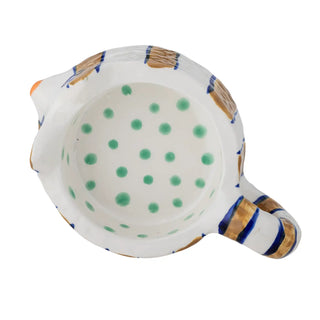 Bougeoir en céramique brun Caty - set de 2