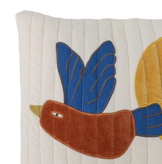 Colorine cushion cotton beige 45x45cm