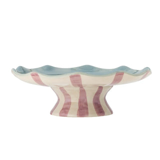 Plat à tarte en céramique rose Willa 28cm