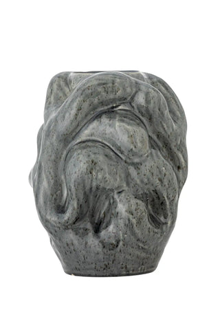 Jarrón de cerámica gris Vuelle 30cm