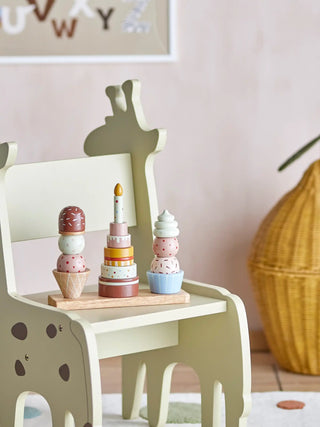 Celebrate stapeltoren beukenhout 20cm