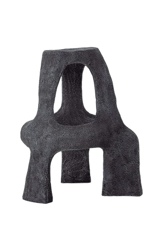 Image polyresin black Ombra 26cm