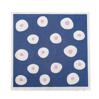 Servetten papier blauw Eviaya