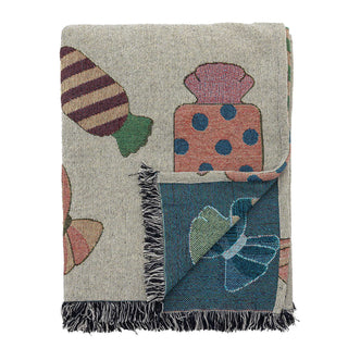 Plaid cotone naturale Caramella 130x150cm