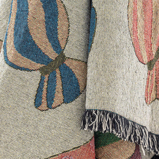 Plaid cotone naturale Caramella 130x150cm