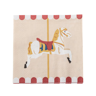 Paper napkins multi merry-go-round