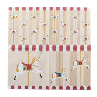Paper napkins multi merry-go-round