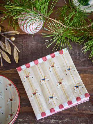 Paper napkins multi merry-go-round
