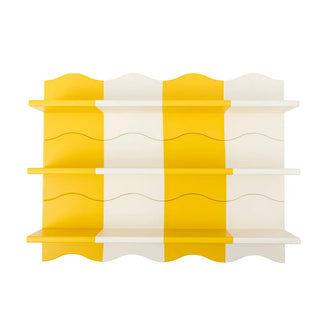 Bubbi wall shelf wood yellow
