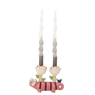 Kerzenhalter Keramik rosa Missy 20cm