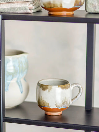 Mok aardewerk nature Jade - set van 4