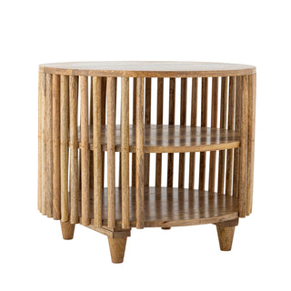 Mango wood coffee table Sali round 60cm