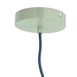 Hanglamp metaal groen Bubble 22cm