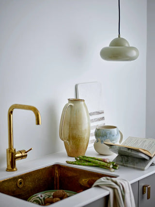 Hanglamp metaal groen Bubble 22cm